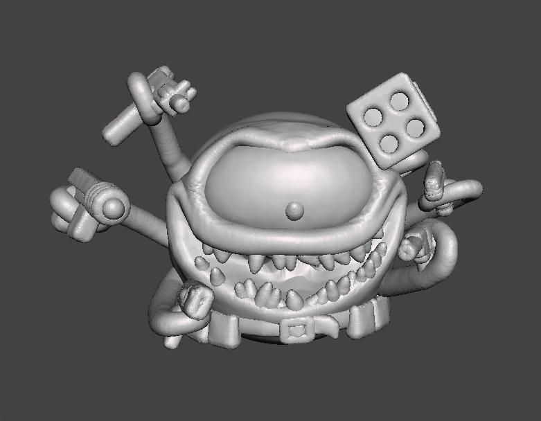 BEHOLSTER BEHOLDER MINIATURE MODEL FANTASY OR SCIFI GAMES RPG DND