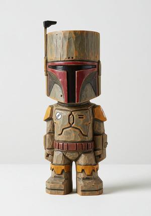 Boba Fett tiki statue