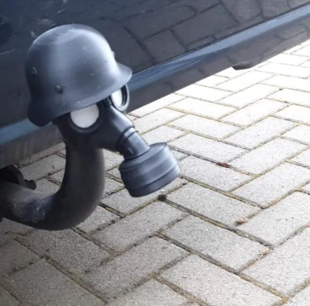 Car Hook german helmet