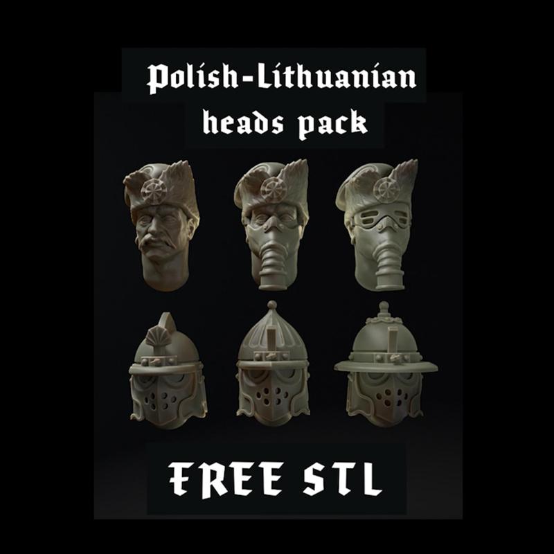 Polish-Lithuanian free heads pack