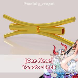 ONE PIECE - YAMATO BACK COSPLAY PROP