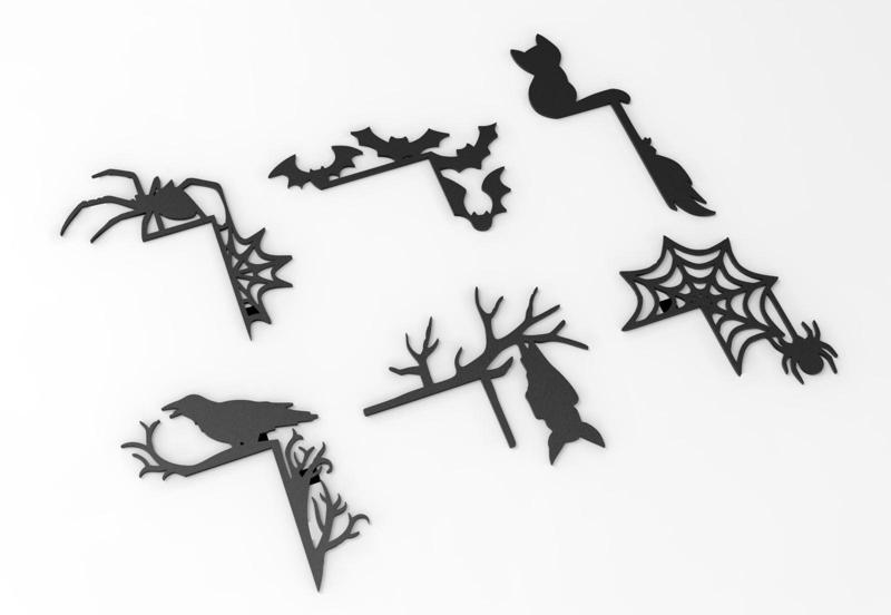 HALLOWEEN│DOOR CORNER│High Quality Detail