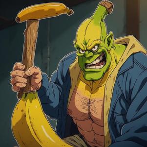 Protesting Stick of the Chonky Senior Banana