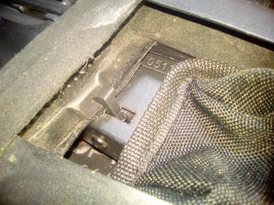 Airsoft AKS Folding stock front latch