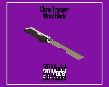 Star Wars Clone Trooper Assassin Wrist Blade / Hidden Blade