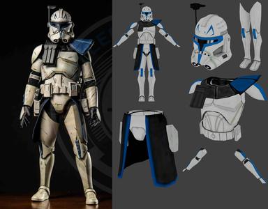 Captain Rex - Star Wars | Cosplay Armor - EVA Foam Template (PDO + PDF)