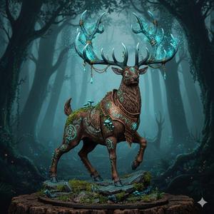Ethereal Stag – Spirit of the Forest