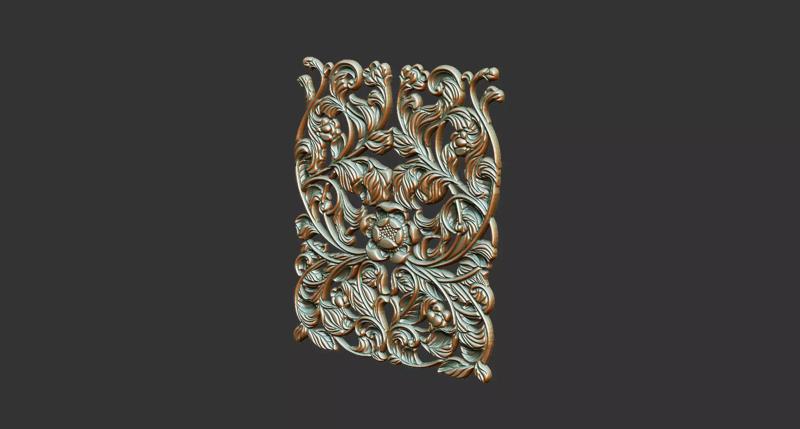 relief gothic sculpture cnc detail luxury pattern euro design