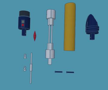 Masters Lightsaber (With Crystal Chamber)