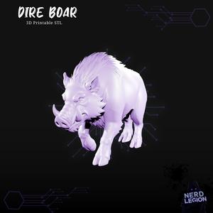 Dire Boar  - D&D 3D Model (Dungeons and Dragons)