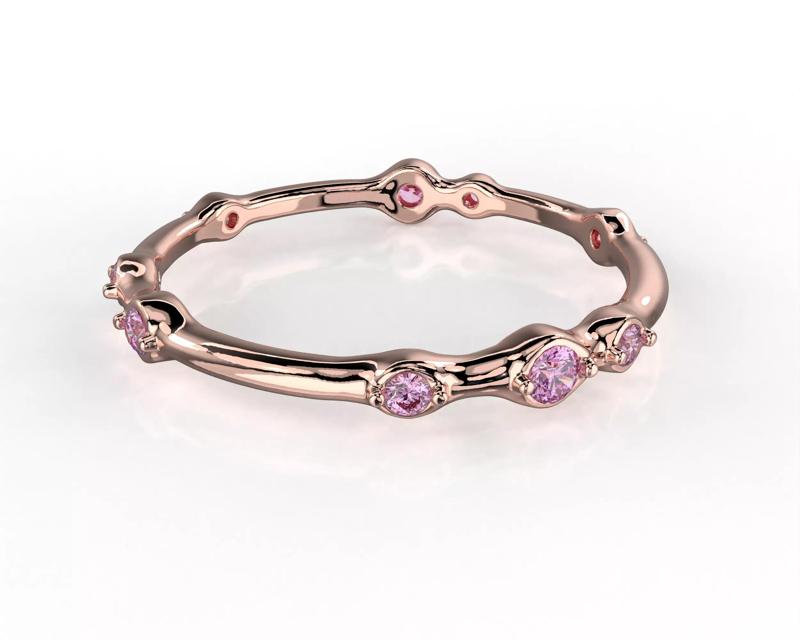 Printable wedding band ring smoothed 017ct STL 3d cad file