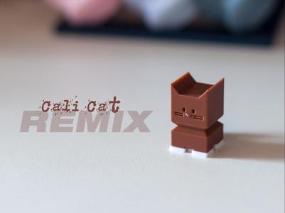 Cali Cat Remix - white socks/feet