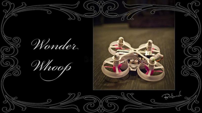 The WonderWhoop - Tiny Whoop stiffener