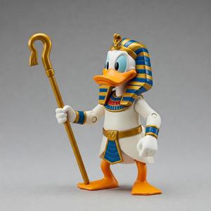 Donald Pharaoh - 3D Printable Model | Ancient Egypt Cartoon Figure