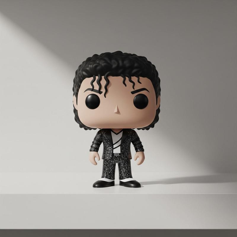 Michael Jackson Funko Pop - 3D Printable Figurine (STL) 🎤