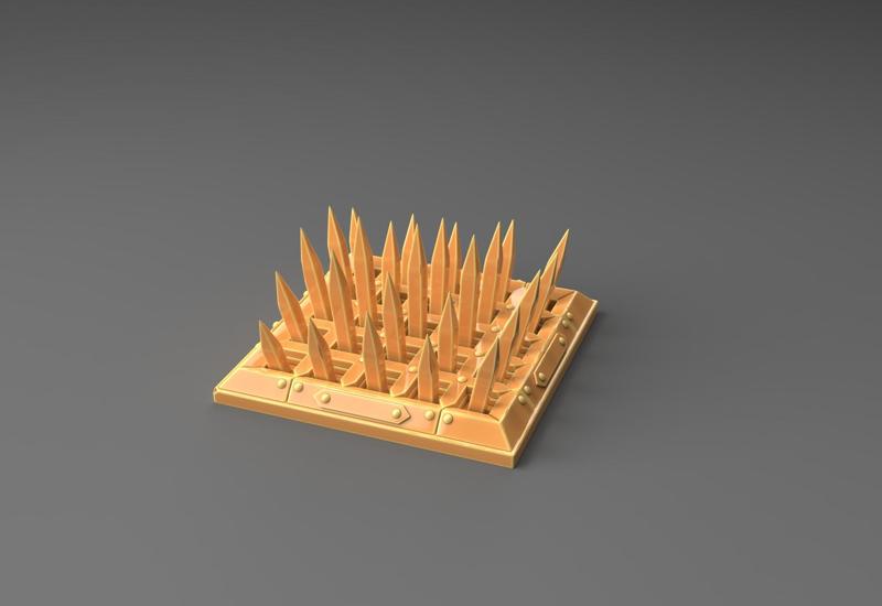 Spiked Trap – 3D Printable Dungeon Hazard