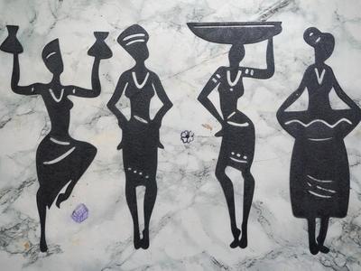 African Woman Wall decor
