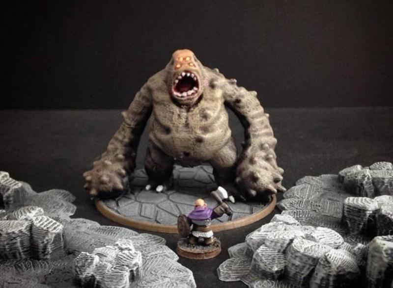 Cave Lurker (15mm scale)