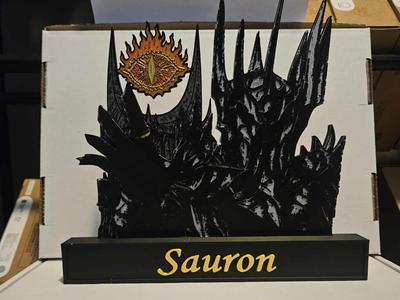 The Lord of the Rings Sauron Display!