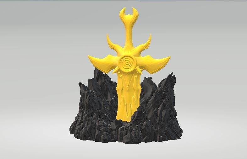 SARGERAS SWORD TOY 3D PRINTABLE MODEL