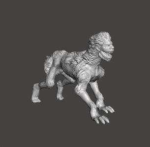 NEKKER MONSTER MINIATURE MODEL FOR HORROR AND FANTASY GAMES RPG DND