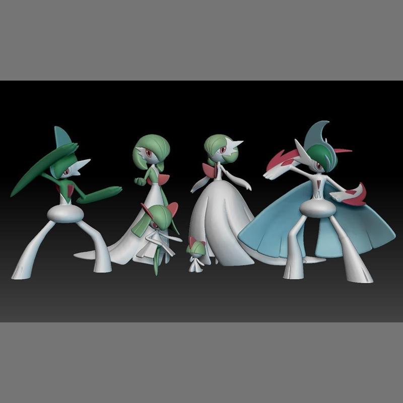 Pokemon Ralts Kirlia Gardevoir Gallade Mega Evolution