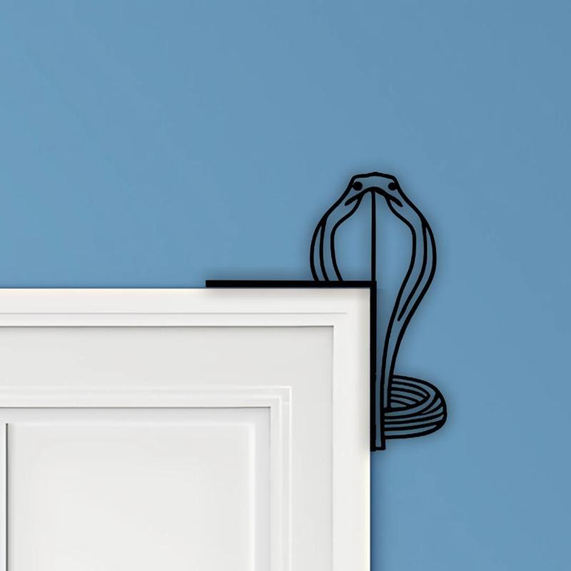 Snake Door Corner Decor