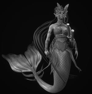 Mermaid 3D Model
