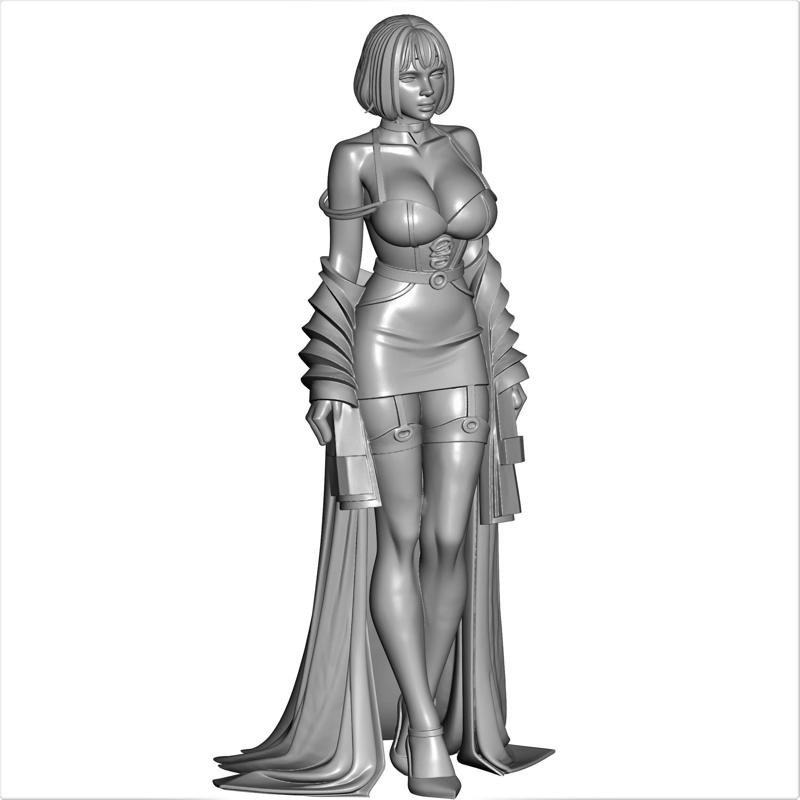 hot lady in party ware