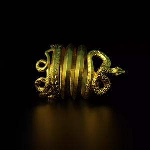 3d Model of  Snake Ring from Ancient Age