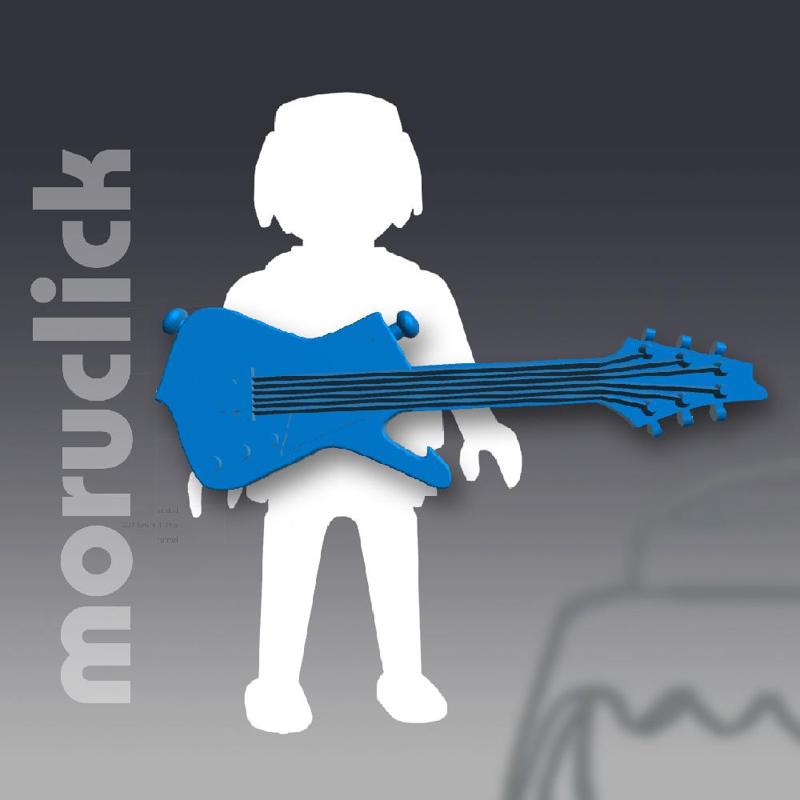 Kiss Playmobil Electric Guitar