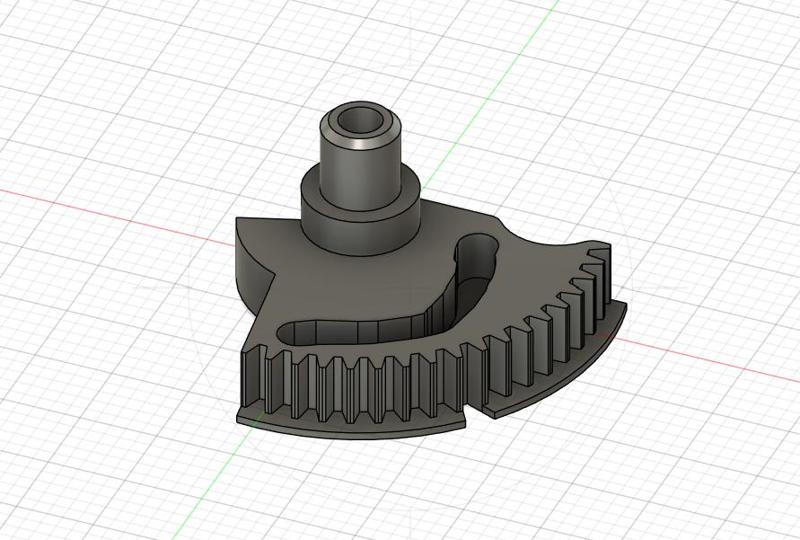 Peugeot 5008 air conditioner reduction flap actuator motor gear