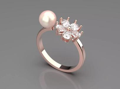 pearl jewelry ring pr0069