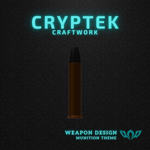 12. .22 Winchester Magnum Rimfire - Mini Magnum Magic: .22 Winchester Magnum Rimfire Ammo 3D Print File - Military Ammunition - Rimfire Cartridge type Ammunition