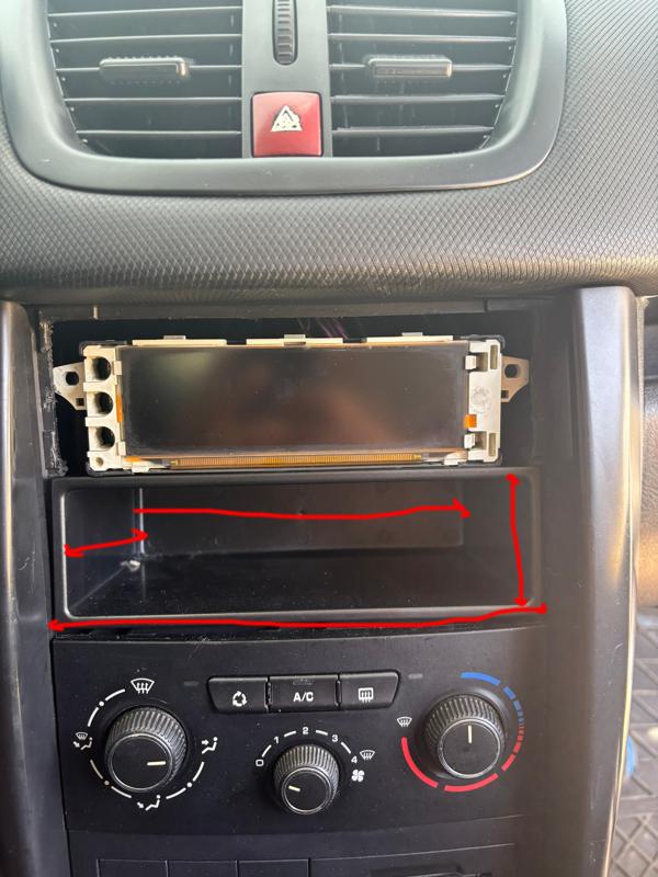 peugeot 207 - citreon c4 cup holder