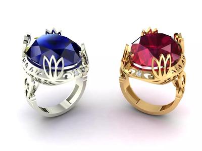 Oval Solitaire Ring