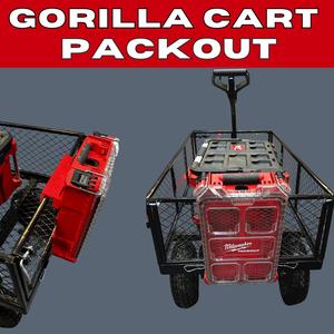 Milwaukee PACKOUT Gorilla Cart Mounting System