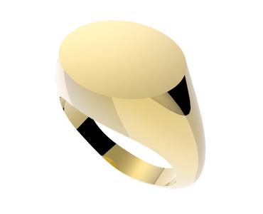 Oval Signet Ring