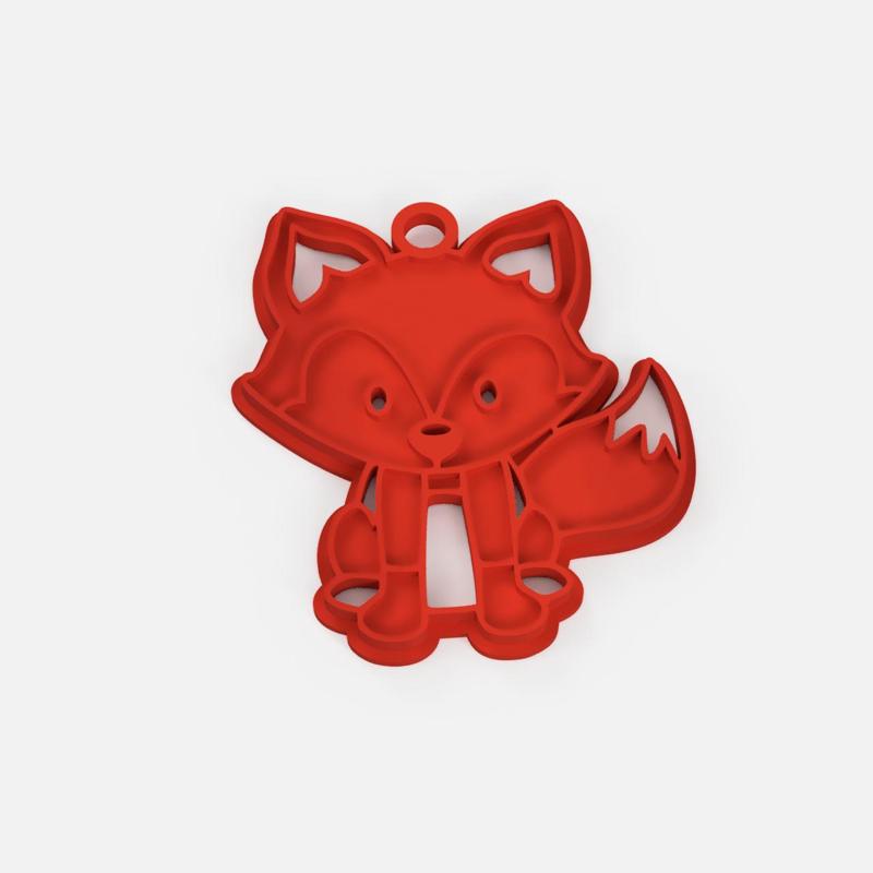 keychain fox forest