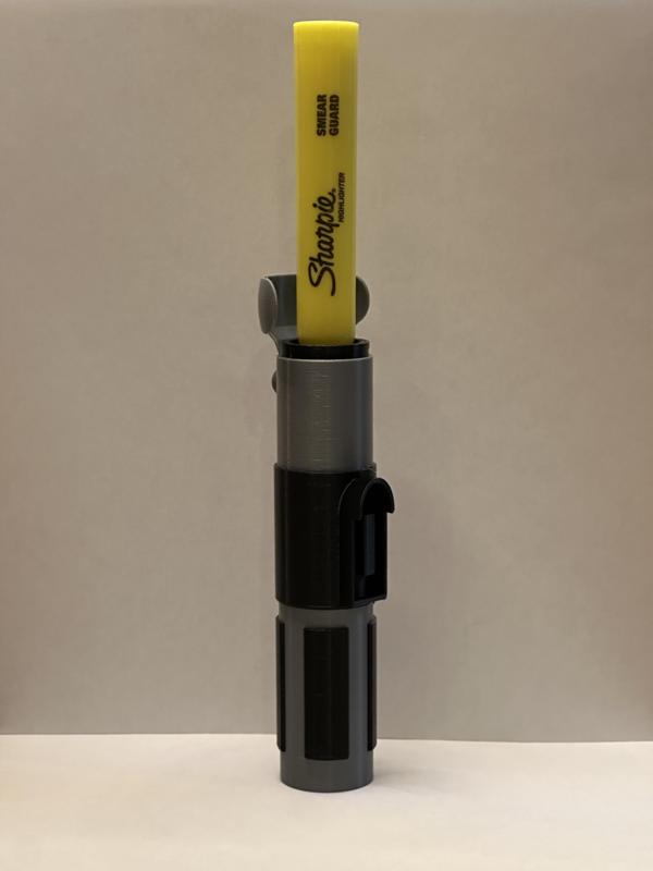 Lightsaber Highlighter Holder