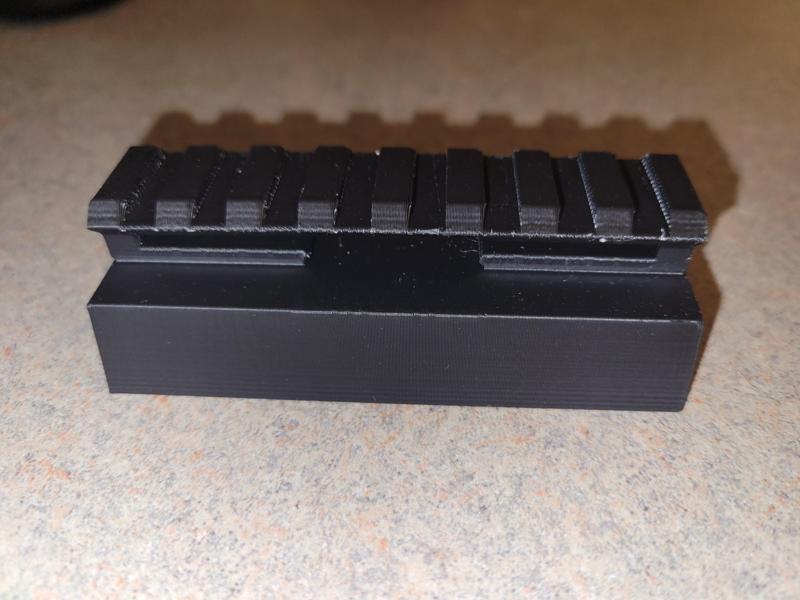 VIXEN Dovetail mount to Picatinny (mole) rail
