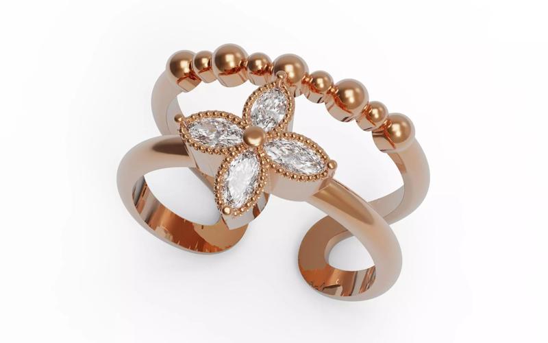 Marquise ring