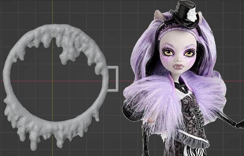 Clawdeen Freak Du Chic Hoop Replacement