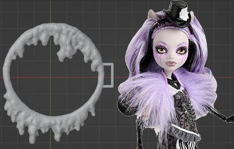 Clawdeen Freak Du Chic Hoop Replacement