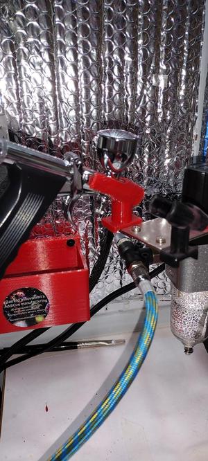 stand for airbrush with trigger