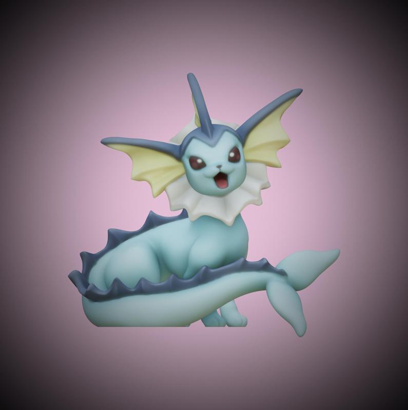 VAPOREON POKEMON FIGURINE