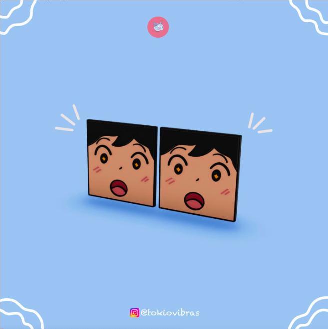 bojji keychain / earrings