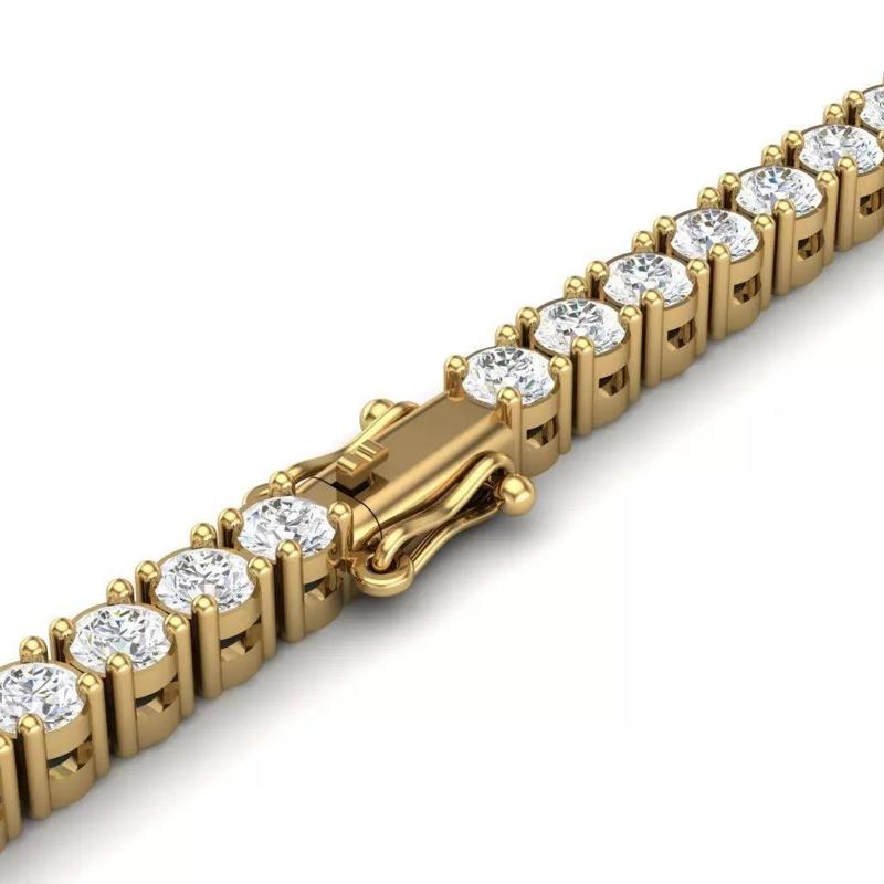 Waterway Bracelet With Box Lock 3mm Stone
