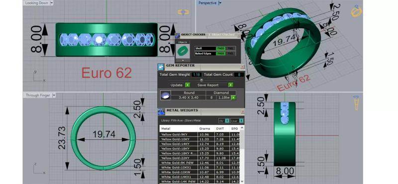 Mens Jewelry stl 3dm Ring Model mr0274