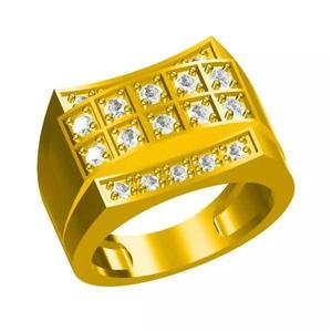 JCD Format Mens gold engagement rings ring cad